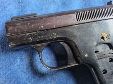 Bayard / Pieper zakpistool model 1908 (onklaar) - Afbeelding 4