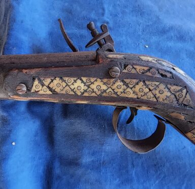 Indisch /Pakistaans flintlock geweer (vergunningsvrij) - Afbeelding 8