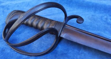 1821 Pattern Light Cavalry Officers Sabre