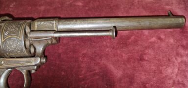 Penvuur revolver 9mm goud ingelegd (vergunningsvrij) - Afbeelding 17