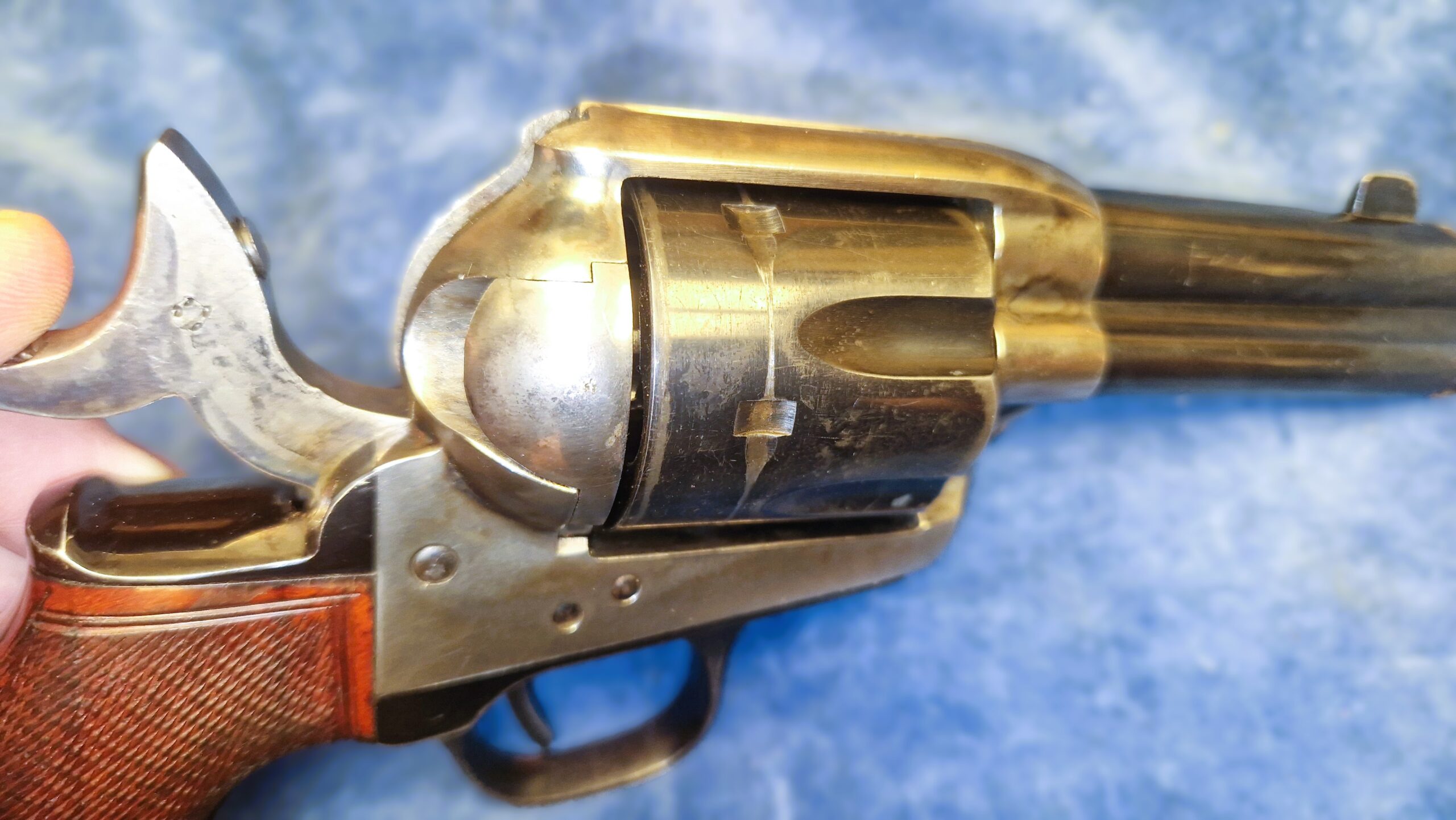 Uberti 1873 SAA sheriffs model (onklaar) - Afbeelding 6