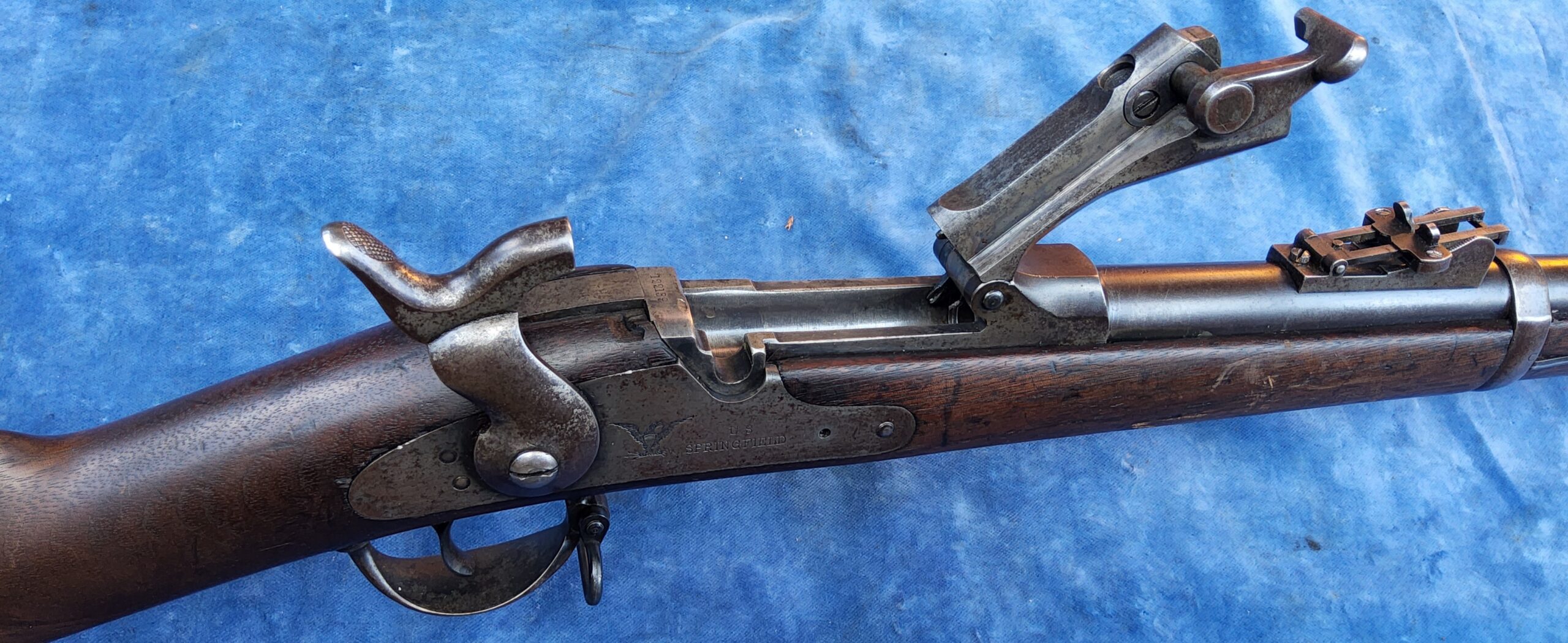 Springfield trapdoor 45-70  model 1873 (vergunningsvrij) - Afbeelding 8