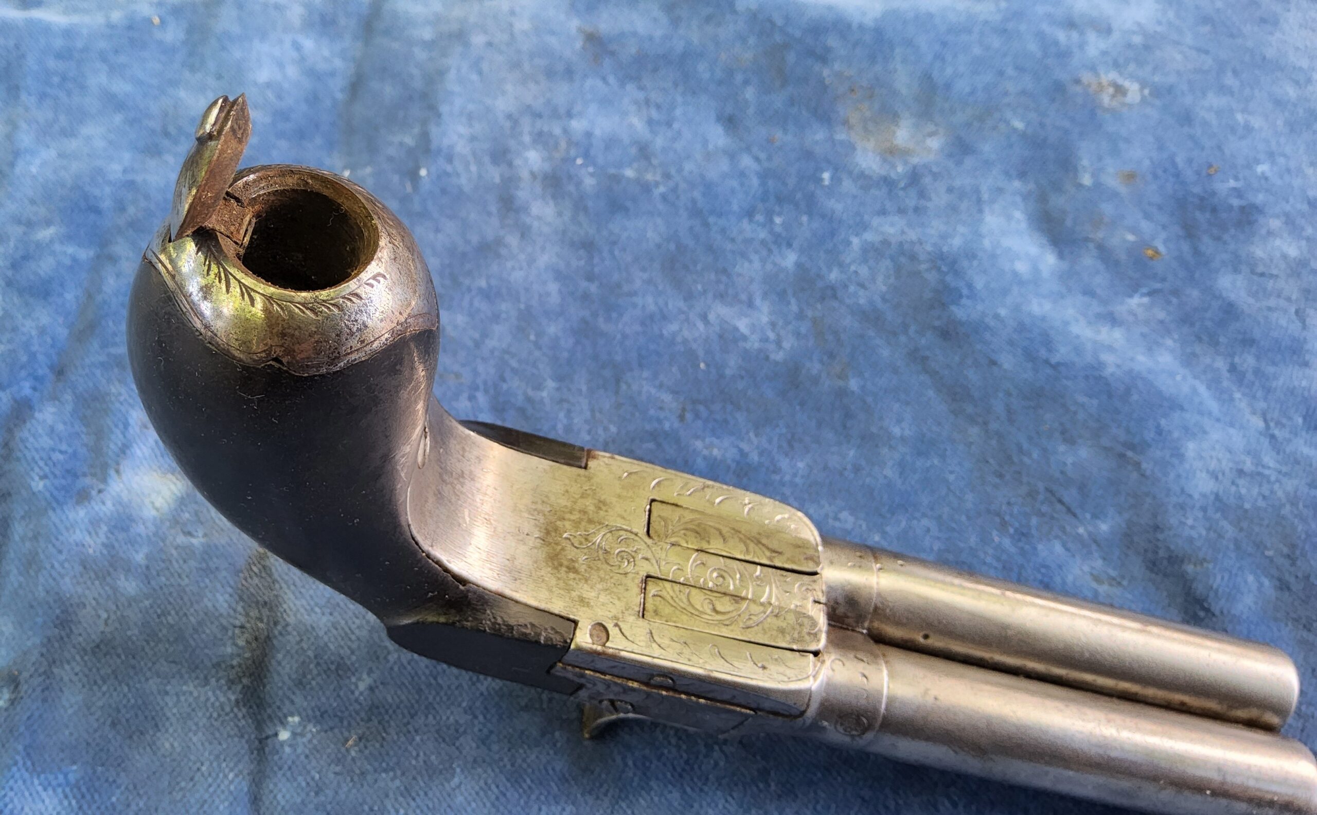 Dubbelloops percussie pistool 11mm (vergunningsvrij) - Afbeelding 5