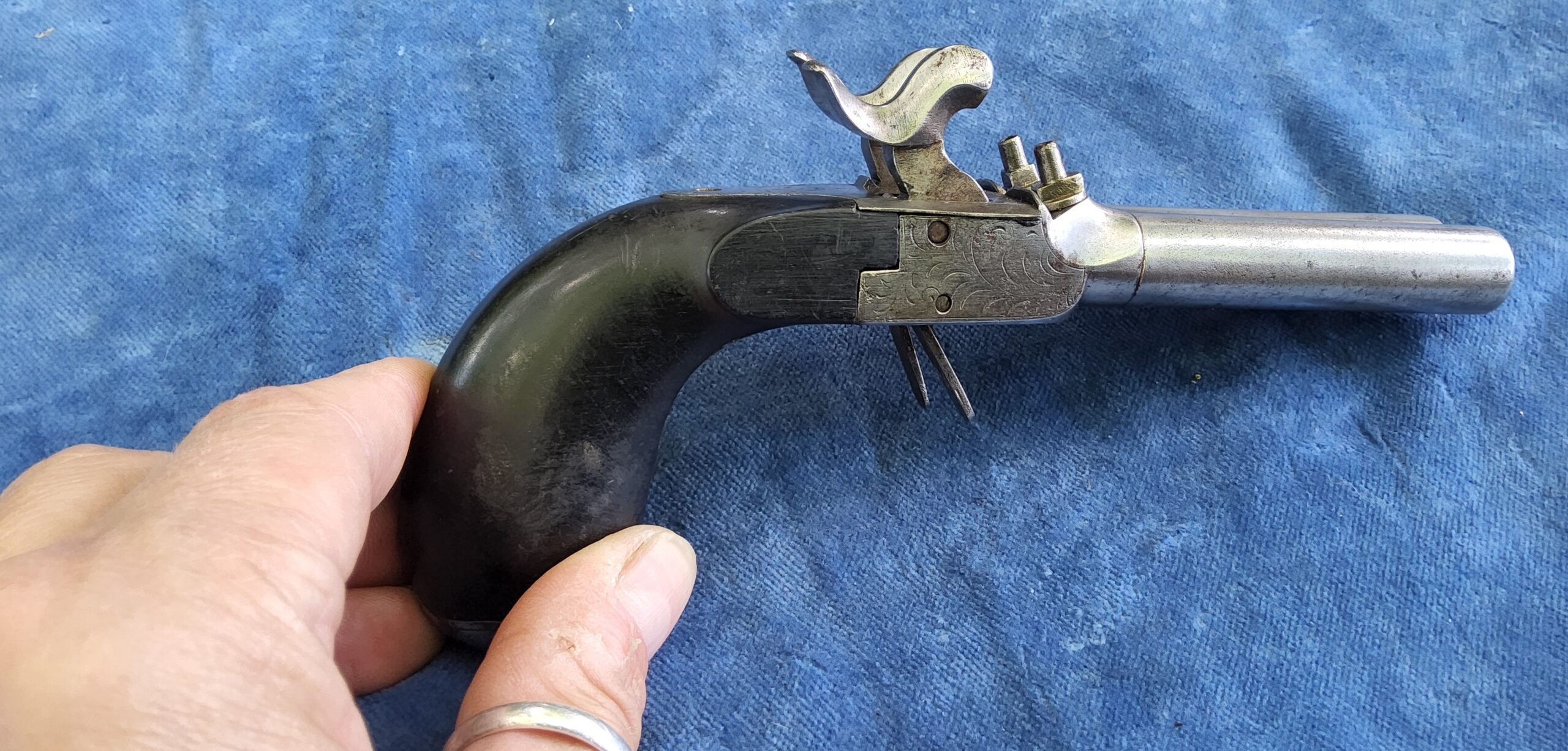 Dubbelloops percussie pistool 11mm (vergunningsvrij) - Afbeelding 9