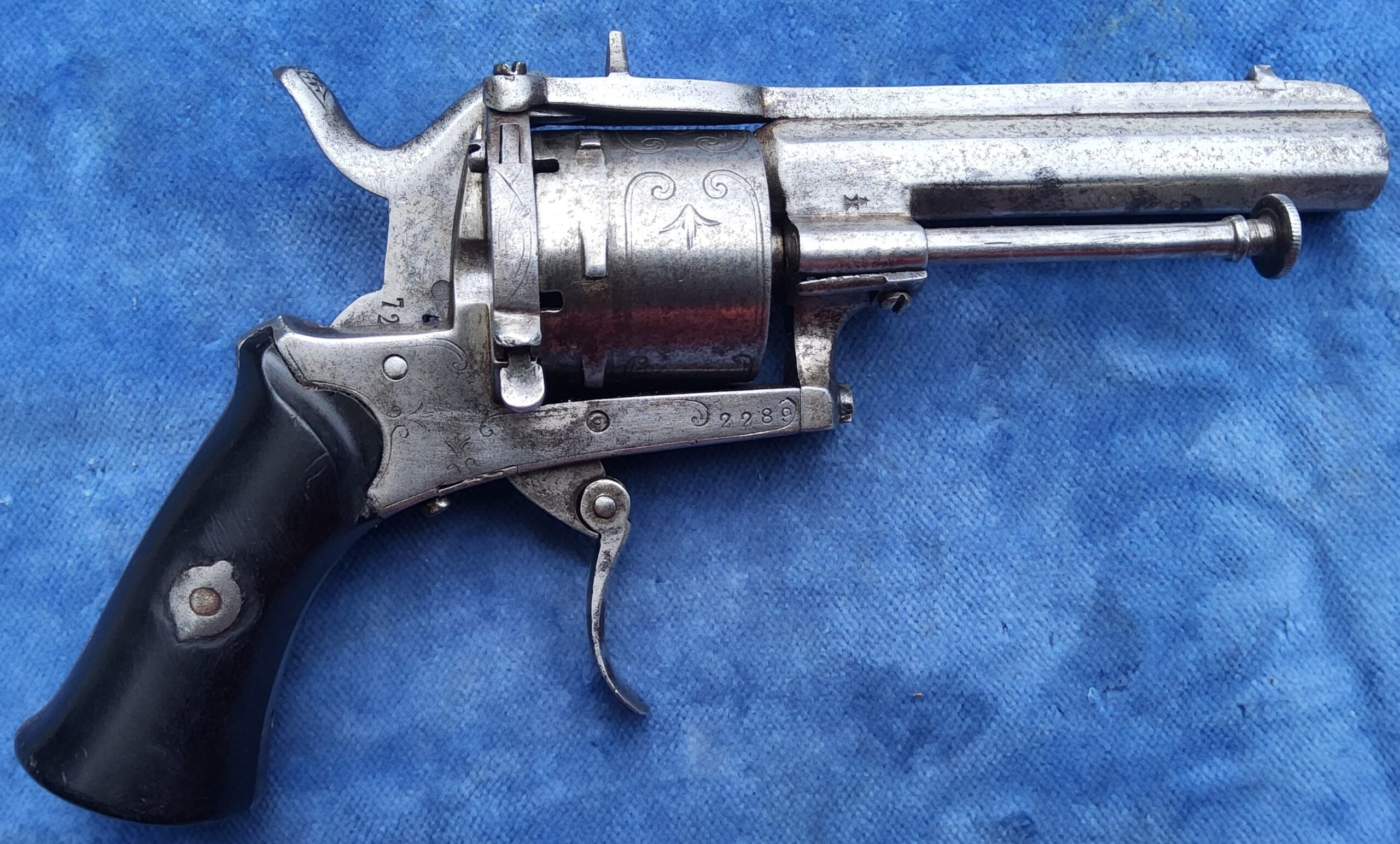 Penvuurrevolver 8 mm met gesloten frame (vergunningsvrij)