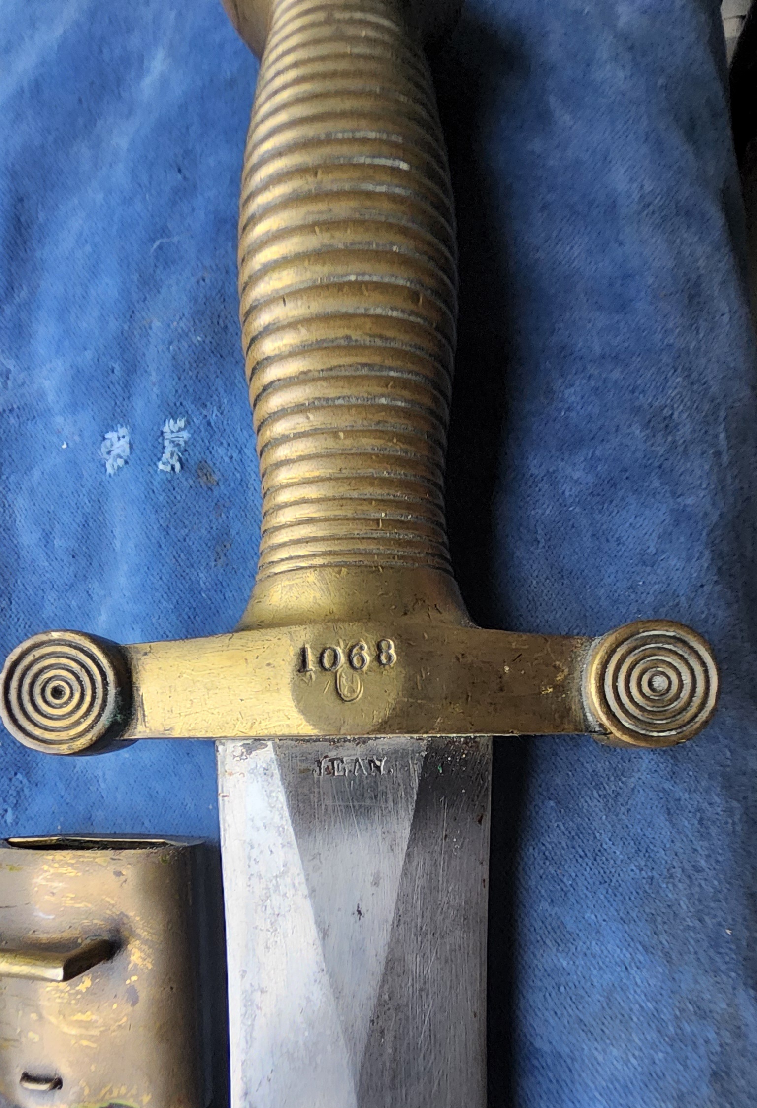 French M 1831 Foot artillery short sword