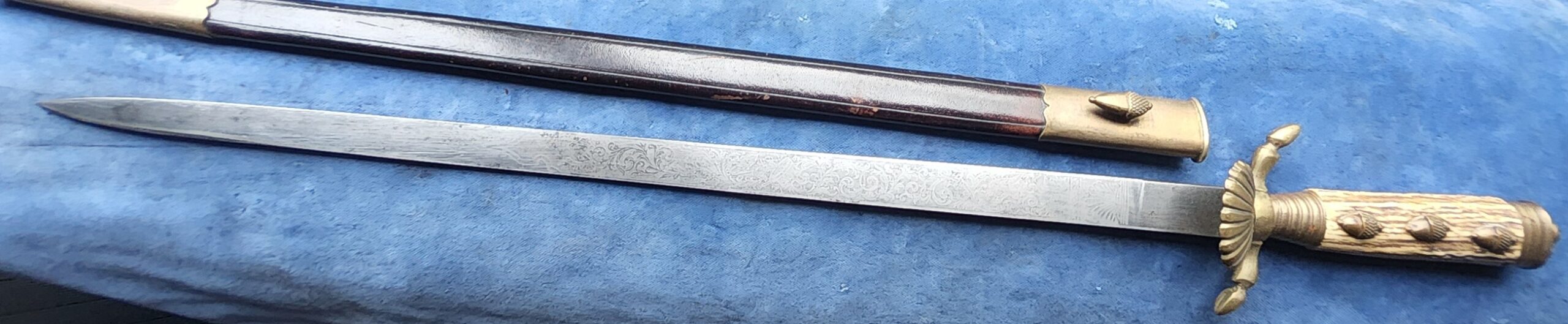 Hirschfänger Alexander Coppel Solingen 3th reich - Afbeelding 5