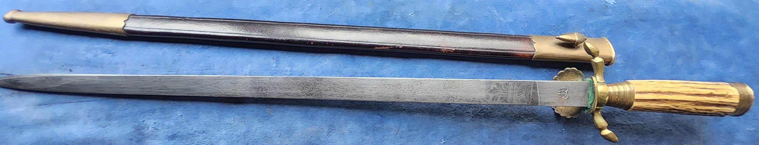 Hirschfänger Alexander Coppel Solingen 3th reich - Afbeelding 9