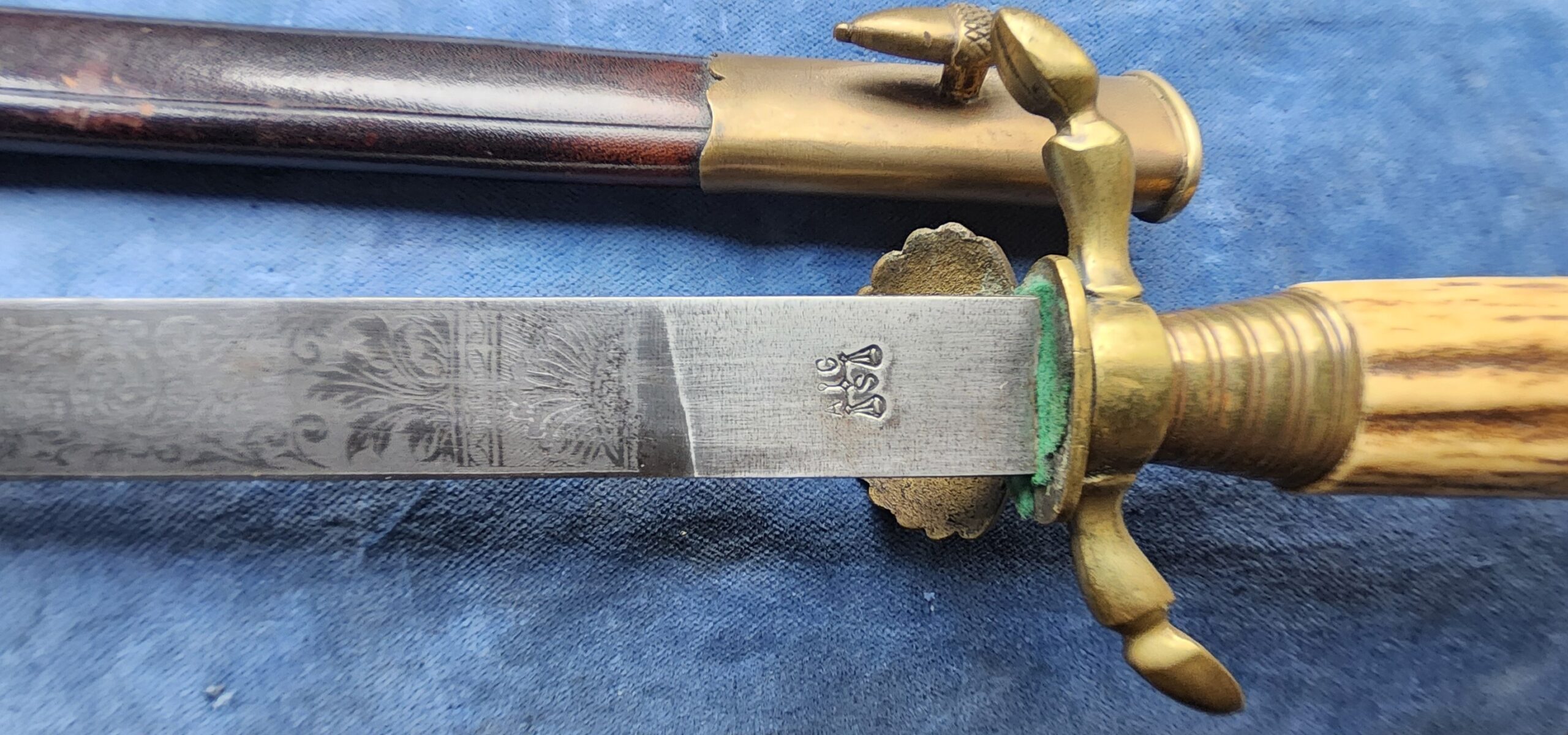 Hirschfänger Alexander Coppel Solingen 3th reich - Afbeelding 10