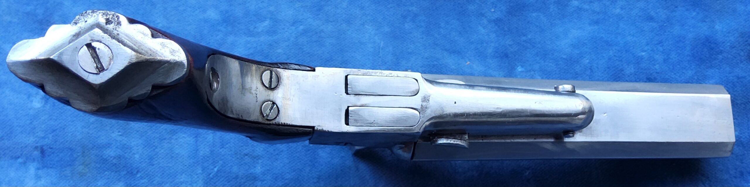 Dubbelloops penvuur pistool met bajonet (vergunningsvrij) - Afbeelding 3