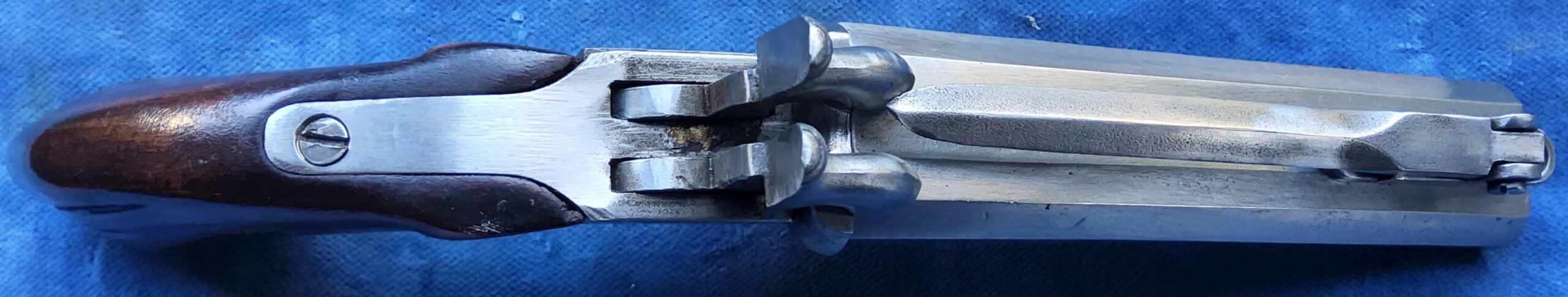 Dubbelloops penvuur pistool met bajonet (vergunningsvrij) - Afbeelding 4