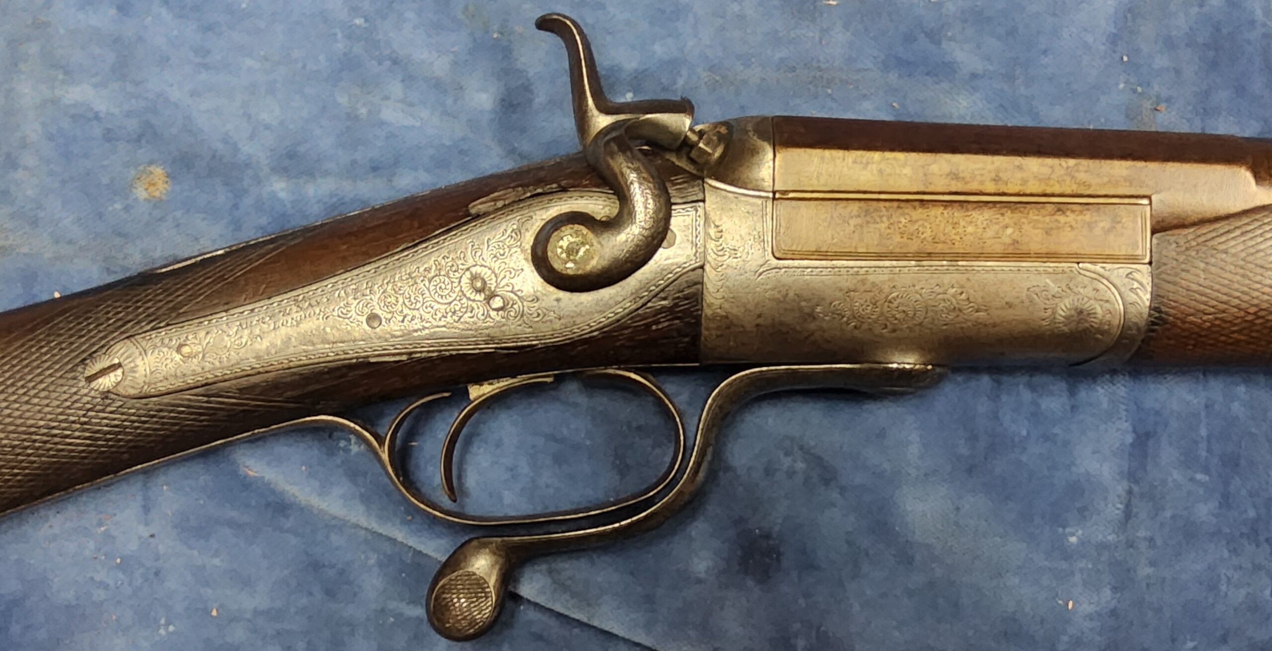 Enkelloops hagelgeweer engels kal 16 BP (vergunningsvrij)