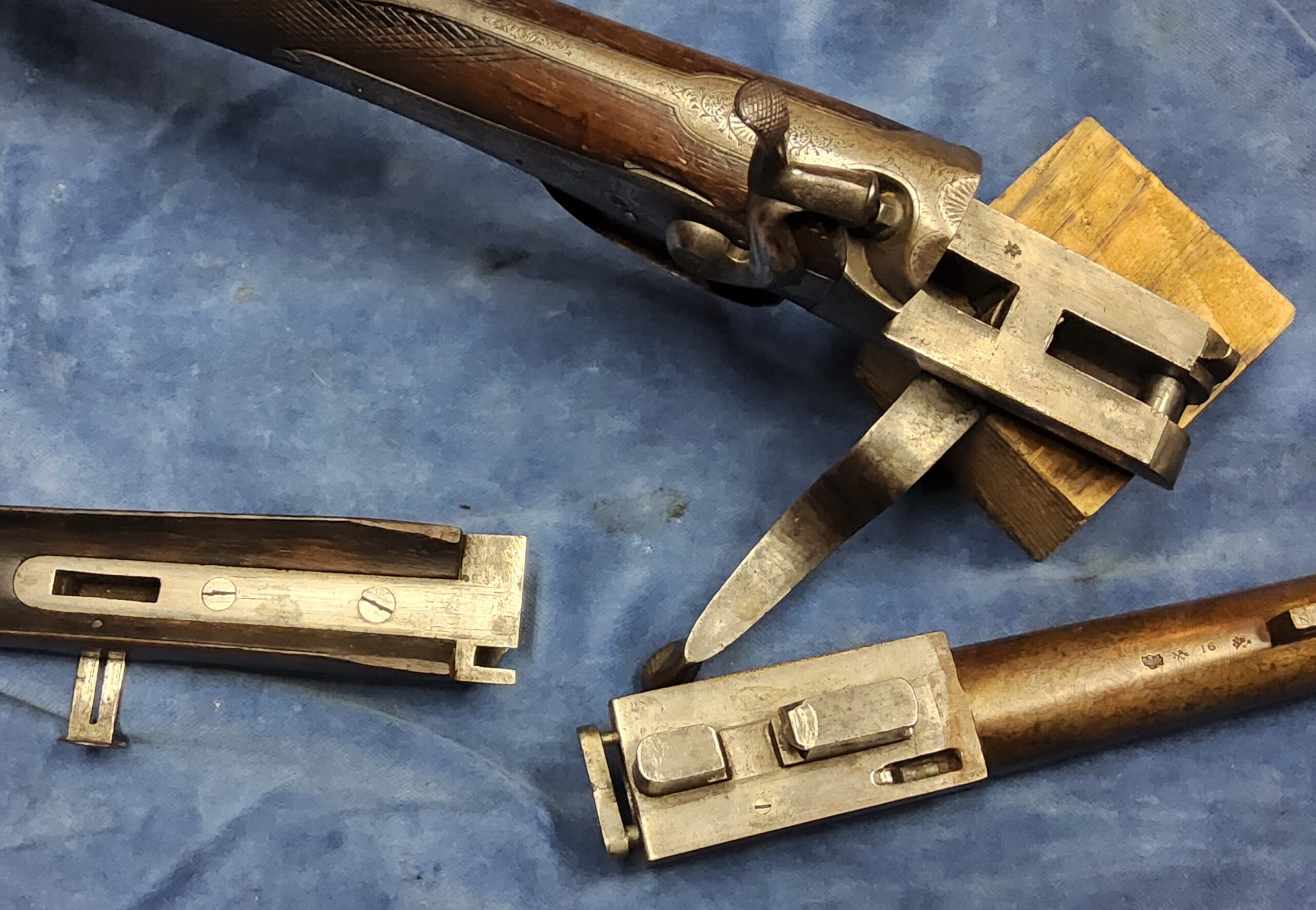 Enkelloops hagelgeweer engels kal 16 BP (vergunningsvrij) - Afbeelding 17