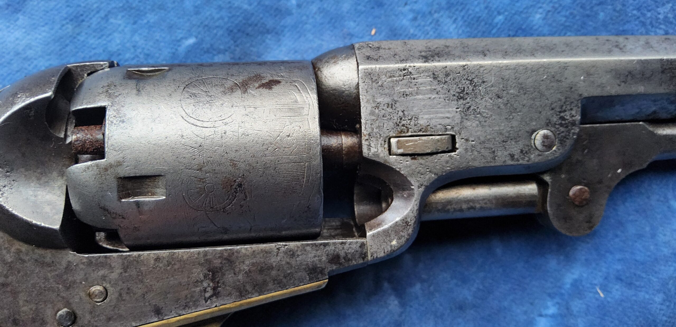 Colt 1849 Pocket .31 BP 4 " revolver (vergunningsvrij) - Afbeelding 10