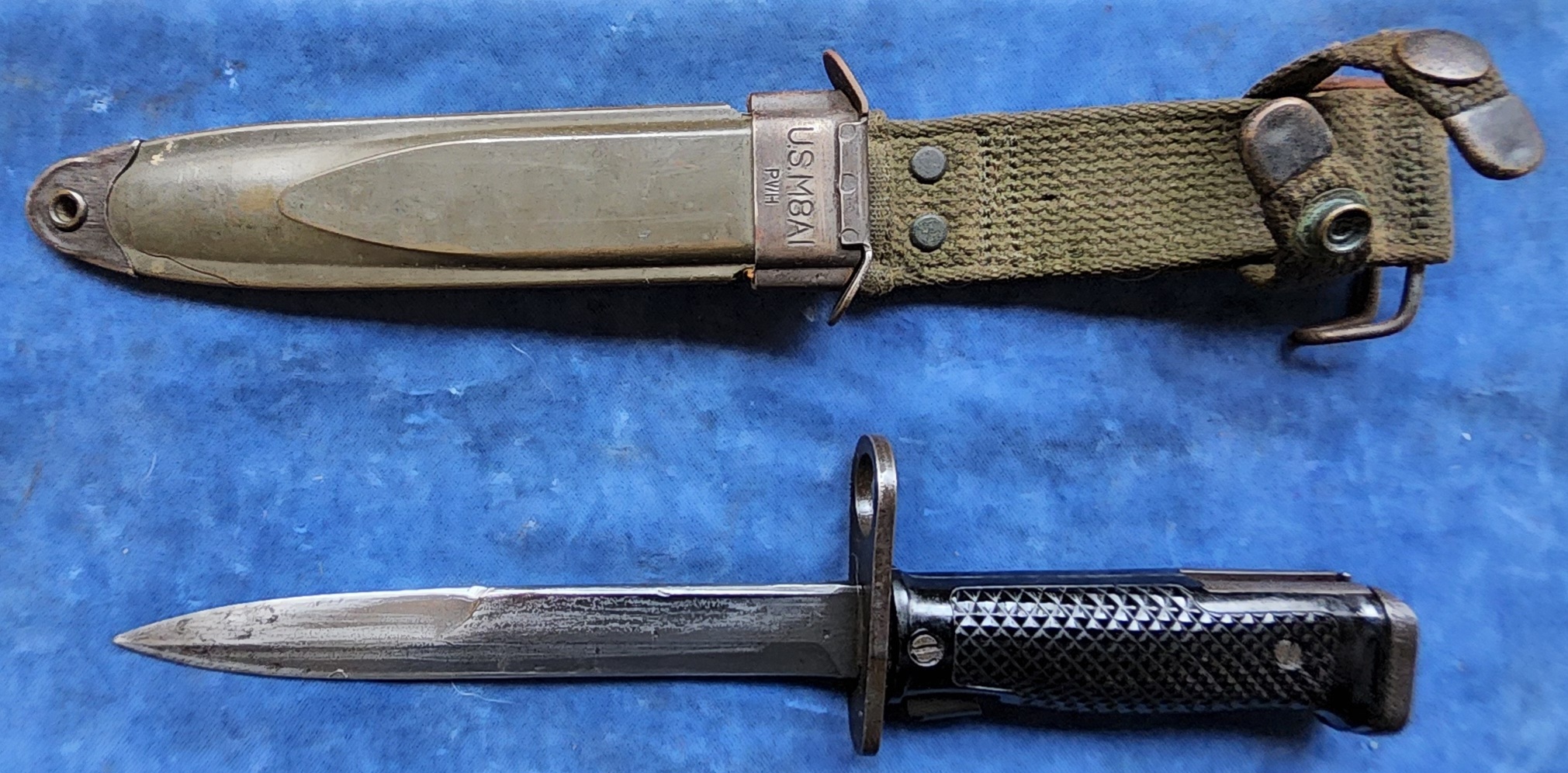 US m6 Bajonet in M8A1 schede