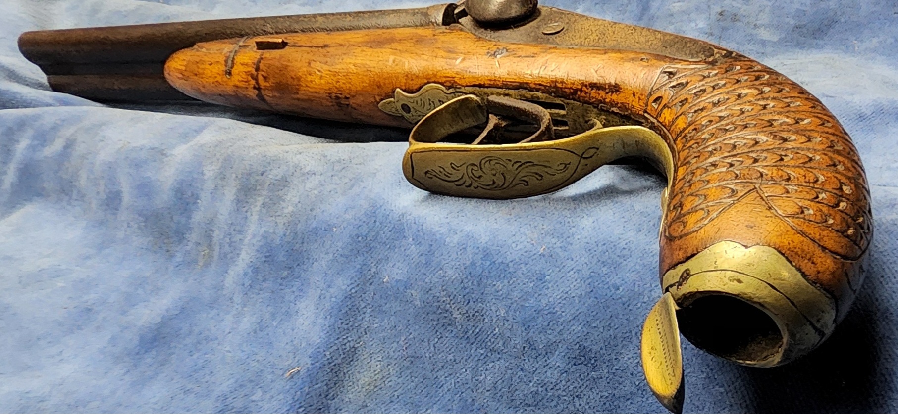 Dubbelloops percussie pistool 11,5 mm (vergunningsvrij) - Afbeelding 5