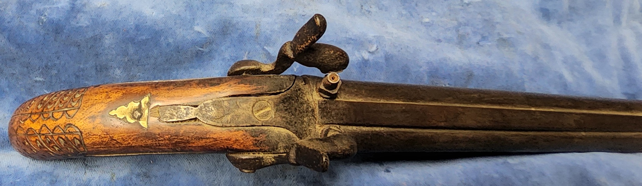 Dubbelloops percussie pistool 11,5 mm (vergunningsvrij) - Afbeelding 8