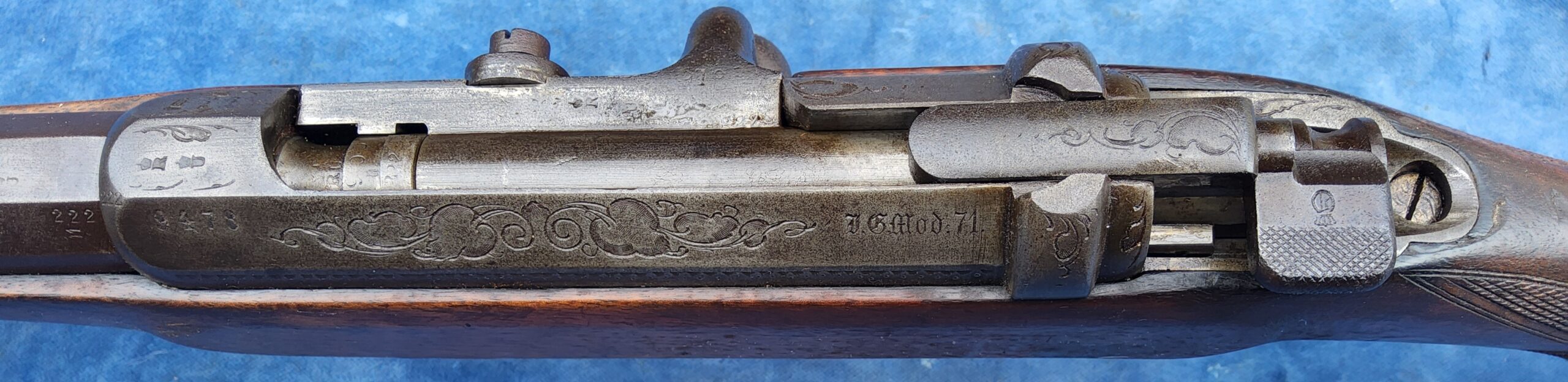 Mauser 1871 schijfgeweer 11mm mauser (vergunningsvrij) - Afbeelding 7