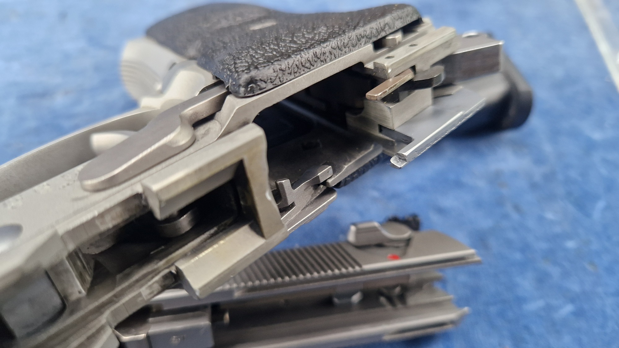 Beretta 92FS stainless 9mm para occasion - Afbeelding 10