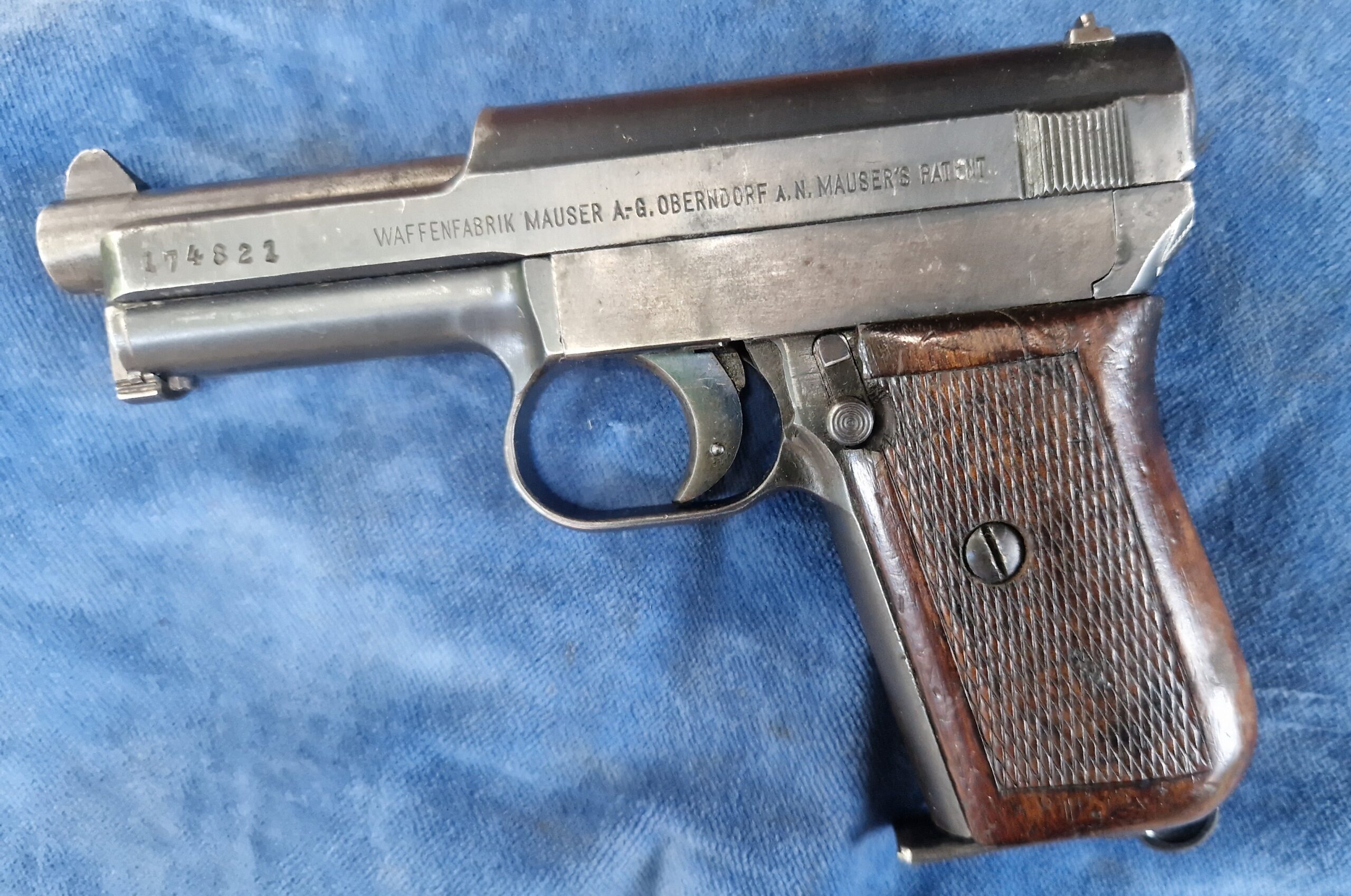Mauser 1914 pistool (onklaar) - Afbeelding 2