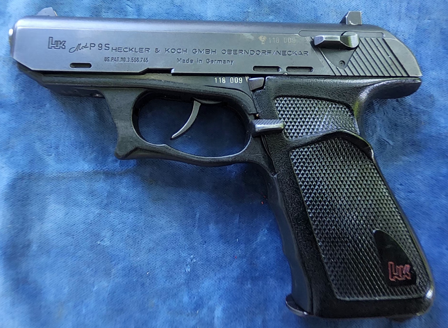 Heckler & Koch P9S 9x19mm (onklaar)