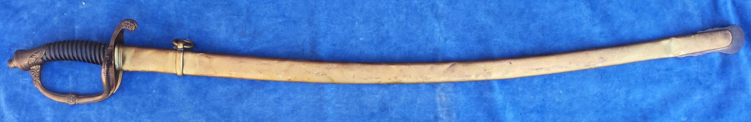 Dutch Marine Officer's Sword w/ Scabbard M1852 - Afbeelding 2