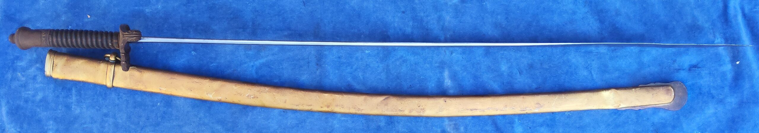 Dutch Marine Officer's Sword w/ Scabbard M1852 - Afbeelding 4