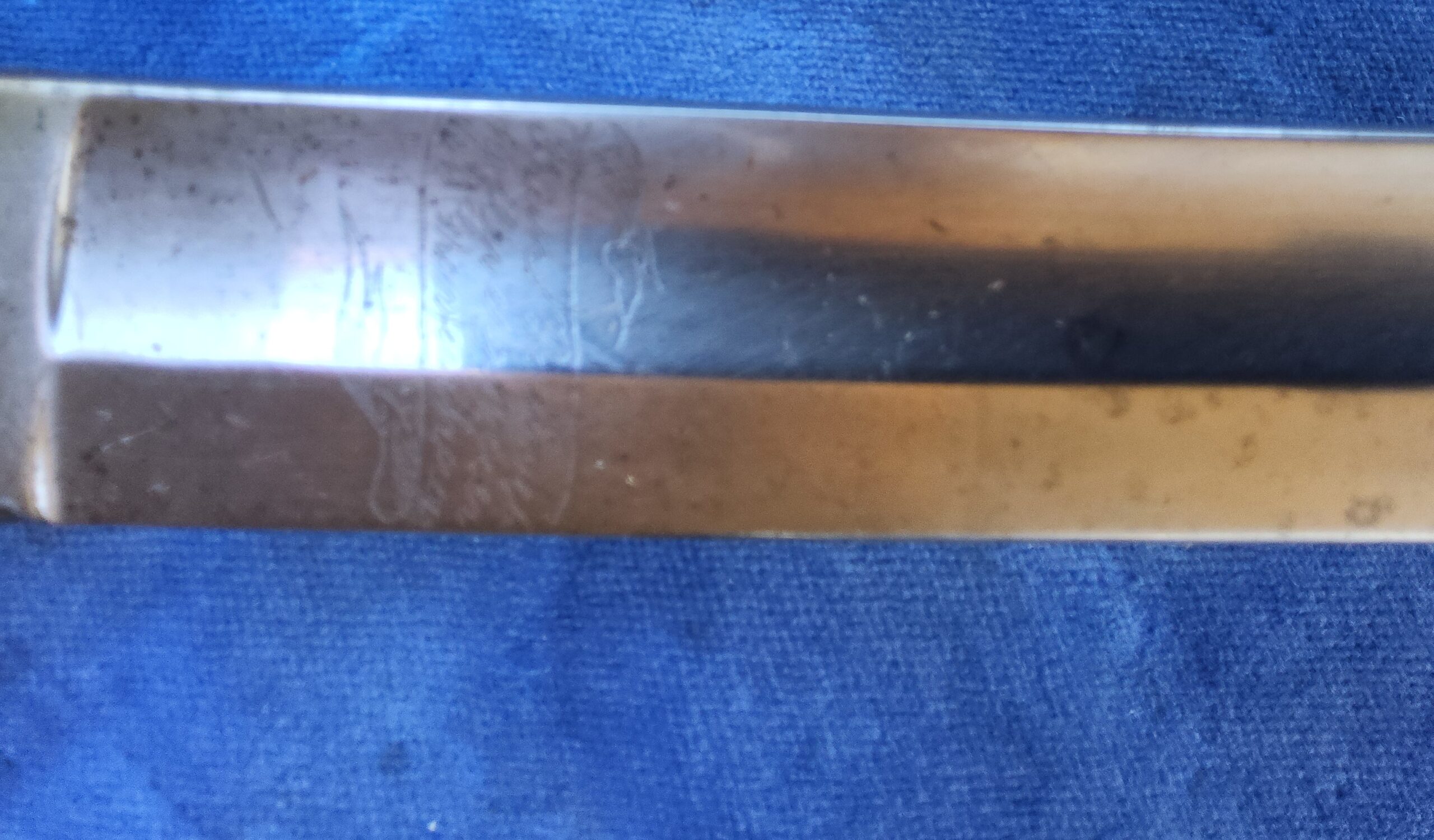 Dutch Marine Officer's Sword w/ Scabbard M1852 - Afbeelding 6