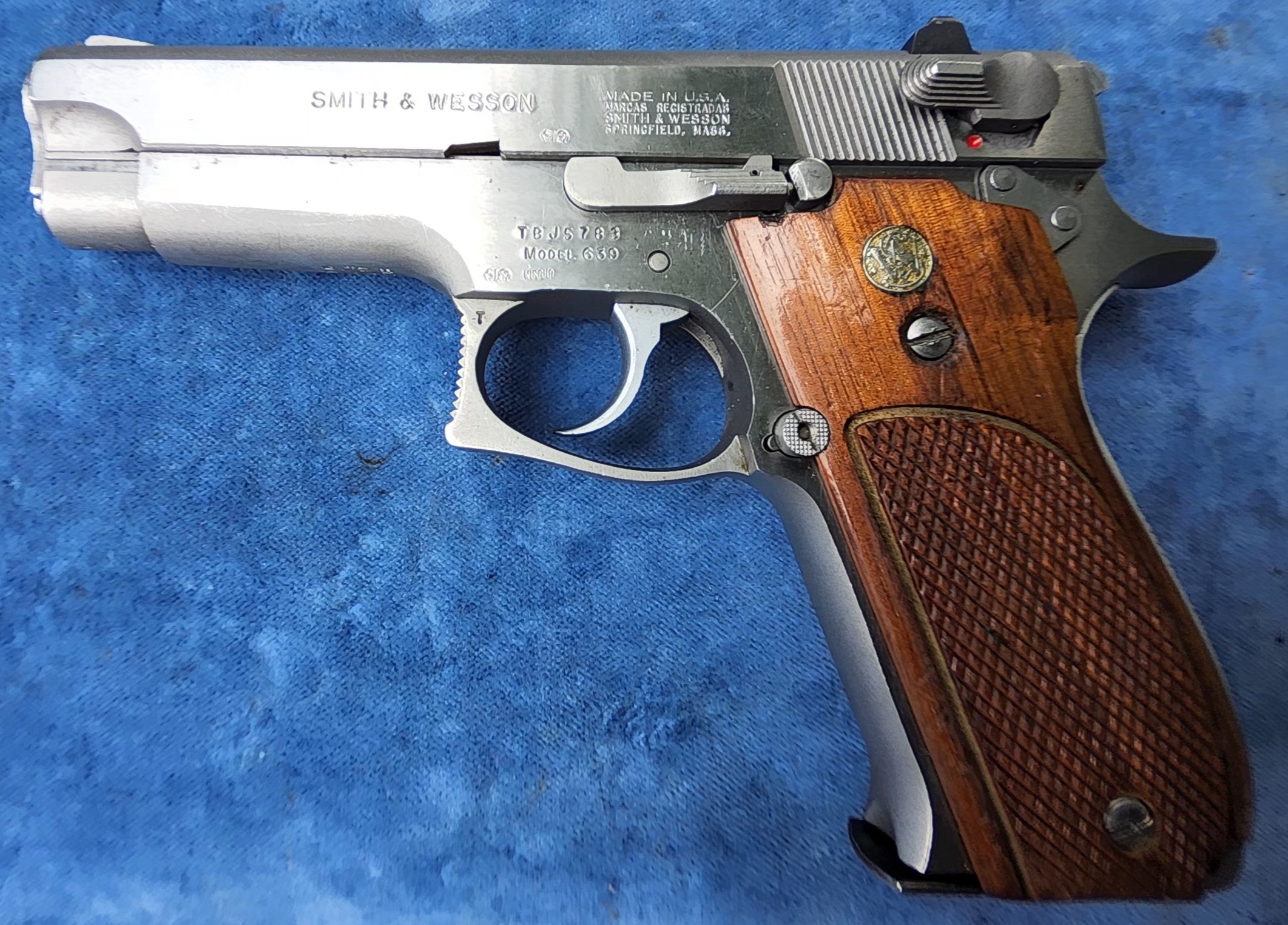 Smith & Wesson model 639 9mm (onklaar) - Afbeelding 3