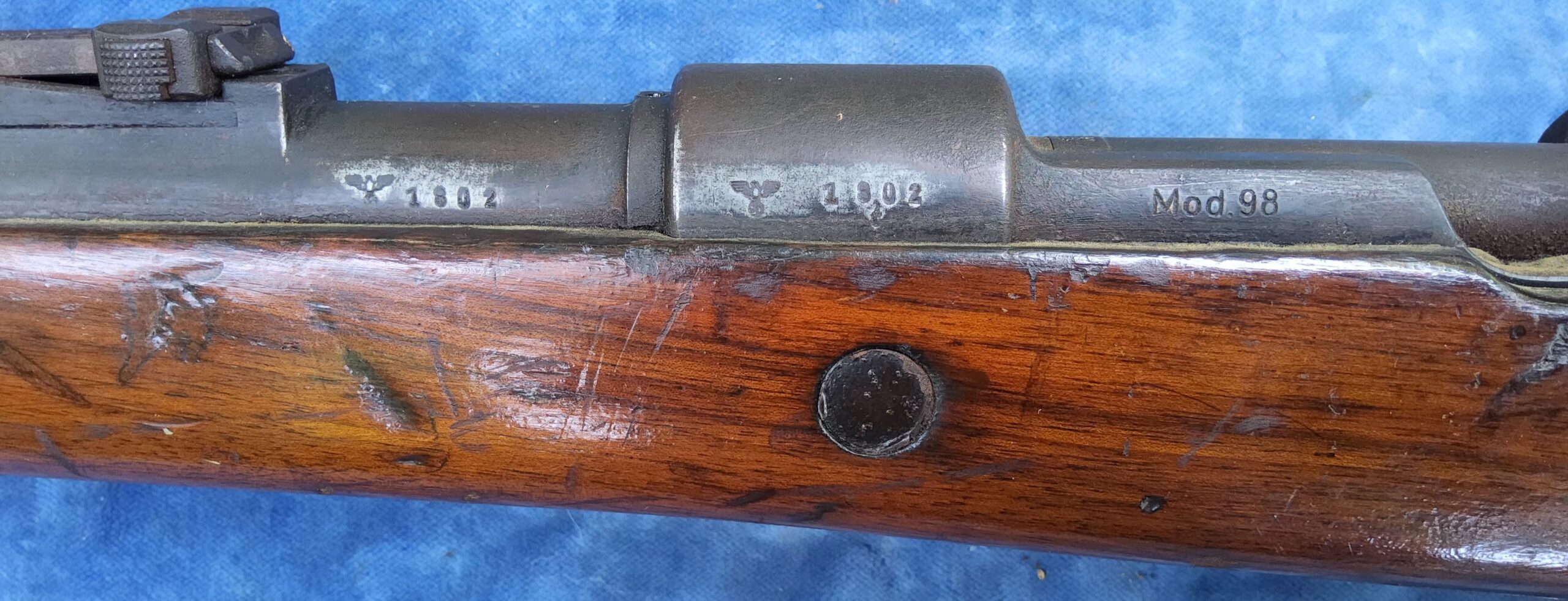 Mauser k98 schermgeweer (onklaar) - Afbeelding 12