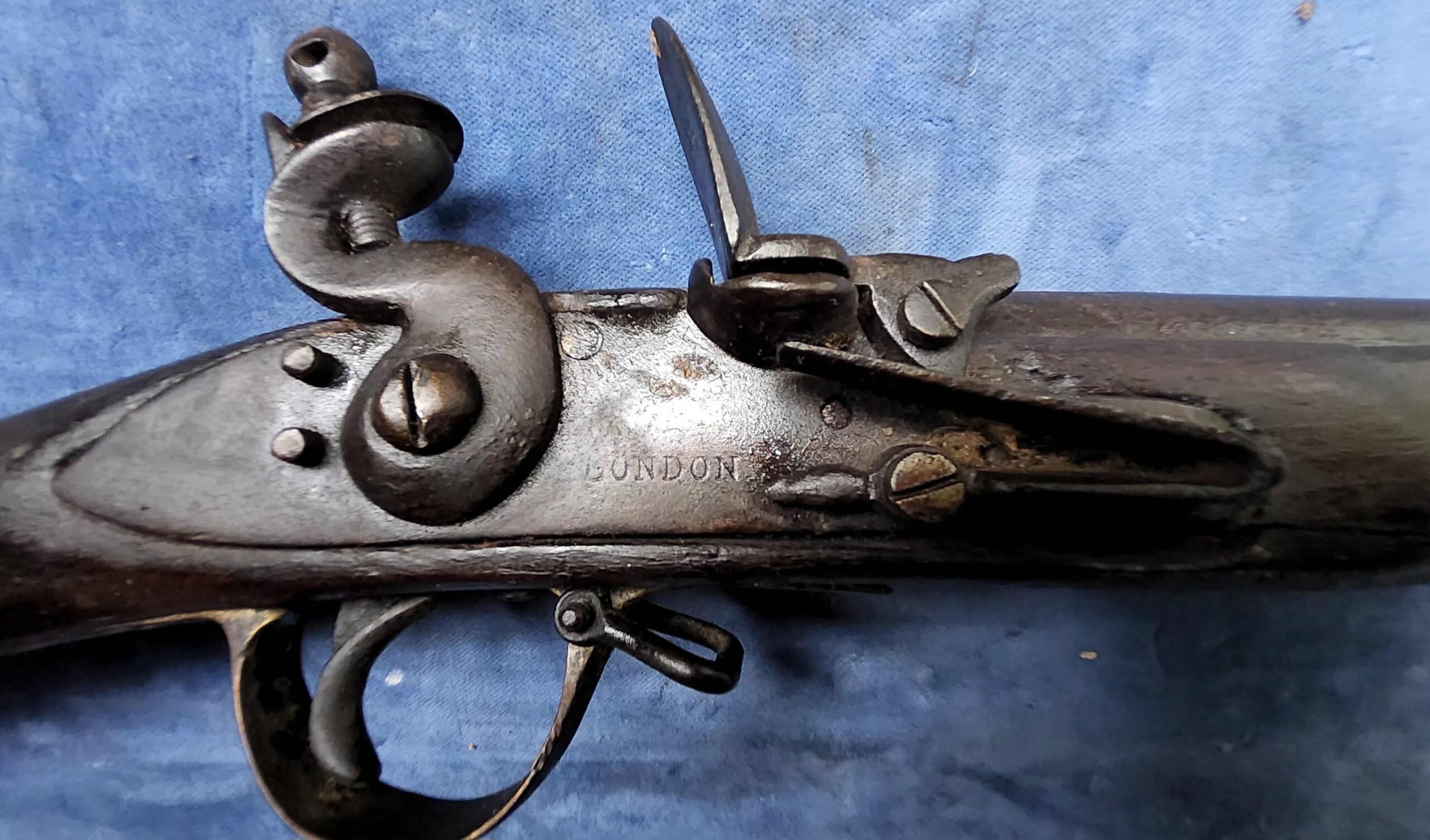 London flintlock rifler restauratie project