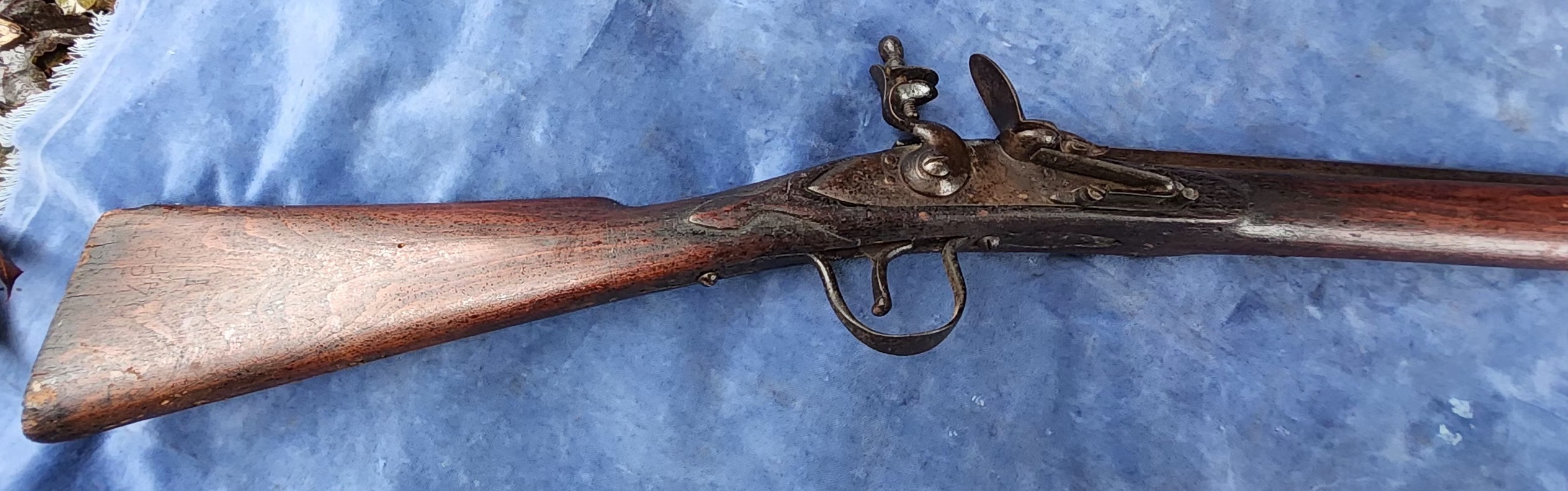 flintlock rifle restauratie project